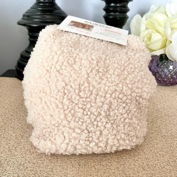 NWT Baby Sherpa Turban Bow Beanie Hat - Picture 9 of 9